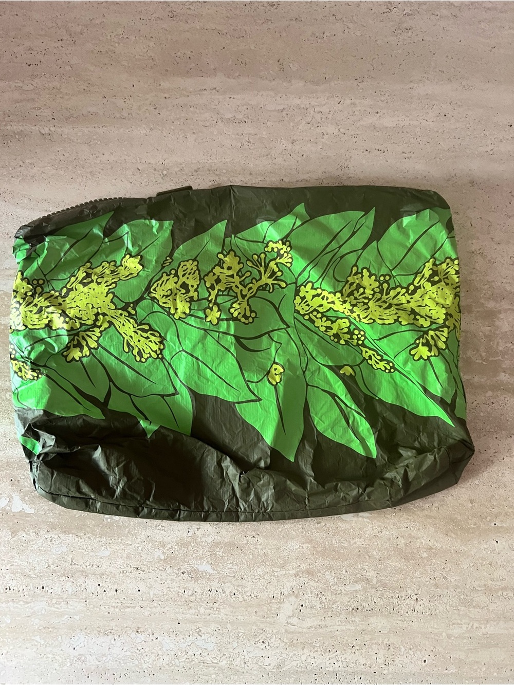 ALOHA Collection Olive Green May Day Travel Pouch